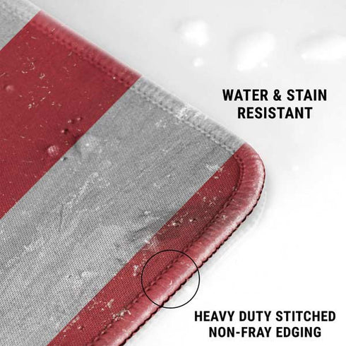 American Flag Distressed Gaming Mouse Pad